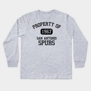 Property of San Antonio Spurs Kids Long Sleeve T-Shirt